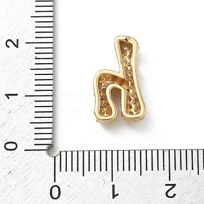 Brass Micro Pave Cubic Zirconia Pendants KK-A300-02G-H-1