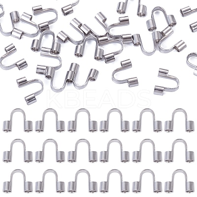 150Pcs 304 Surgical Stainless Steel Wire Guardian and Protectors STAS-TA0006-35C-P-1
