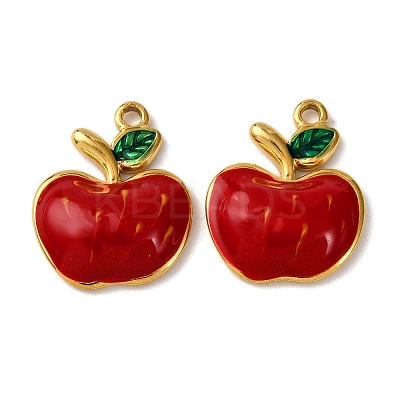 Teachers' Day 304 Stainless Steel Enamel Pendants STAS-L299-02G-1