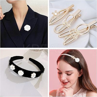 Alloy Rhinestone Cabochons PALLOY-OC0002-15LG-1