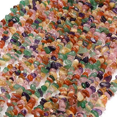 Natural Mixed Stone Beads Strands G-D108-A05-01-1