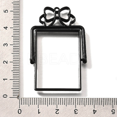 Alloy Open Back Bezel Pendants PALLOY-I223-10EB-1