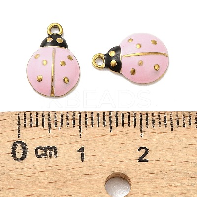 304 Stainless Steel Enamel Charms STAS-S172-03-G01-1