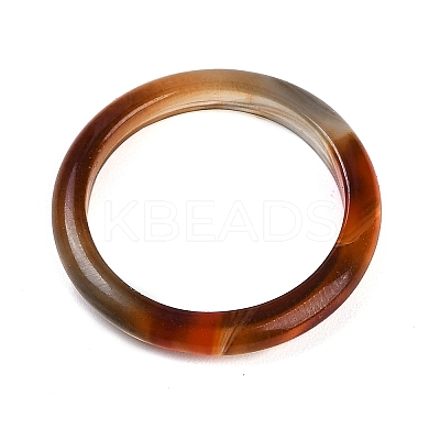Dyed & Heated Natural Agate Finger Rings for Women RJEW-Z075-01B-1