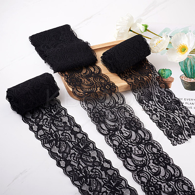5 Yards Elastic Lace Trim OCOR-YS0001-06-1