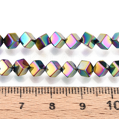 Electroplated Synthetic Non-magnetic Hematite Beads Strands G-T139-62F-1