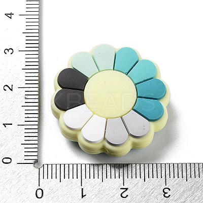 Flower Silicone Beads SIL-R014-01B-1