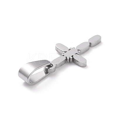 Non-Tarnish 304 Stainless Steel Pendants STAS-L216-24P-1