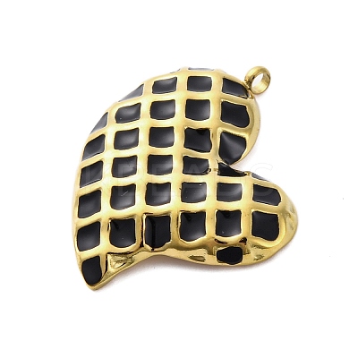 304 Stainless Steel Pendants STAS-V003-02G-02-1