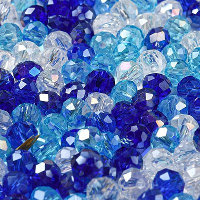 Glass Beads LS-EGLA-A034-SM6mm-25-1