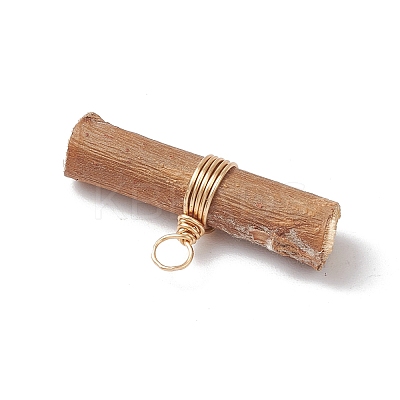 Wooden Sticks Pendant PALLOY-JF03393-02-1