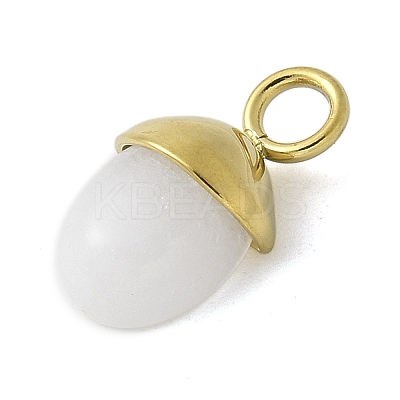 Natural Quartz Crystal Pendants STAS-L277-07G-09-1