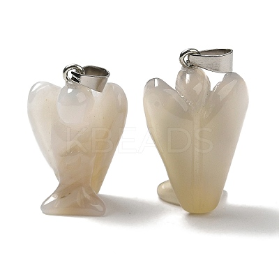 Natural Agate Pendants G-C095-03P-03-1
