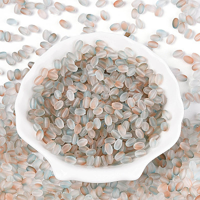 Frosted Glass Seed Beads SEED-N008-05H-1
