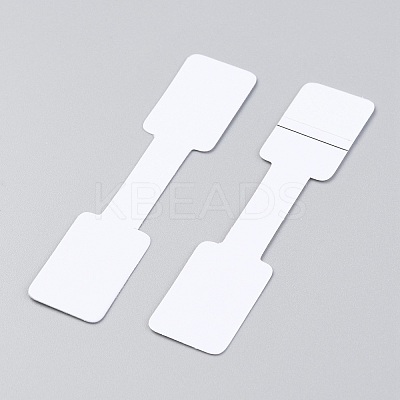 Paper Jewelry Display Price Label Cards LS-CDIS-H004-02A-1