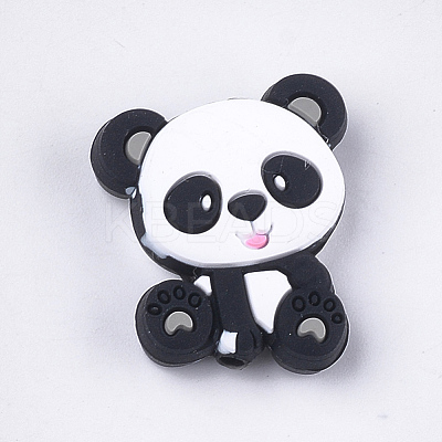 Food Grade Eco-Friendly Silicone Focal Beads SIL-T052-04A-1