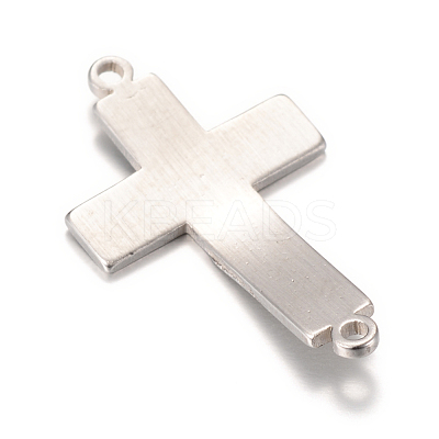 Non-Tarnish 201 Stainless Steel Links connectors X-STAS-S059-18B-1