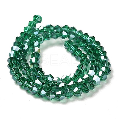 Transparent Electroplate Glass Beads Strands LS-EGLA-A039-T4mm-B10-1