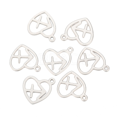 Non-Tarnish 304 Stainless Steel Pendants STAS-I157-07L-1