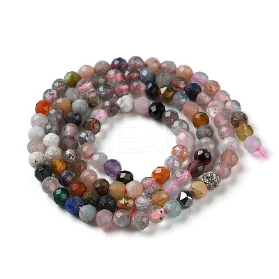 Natural & Synthetic Gemstone Beads Strands G-G048-A02-01-1