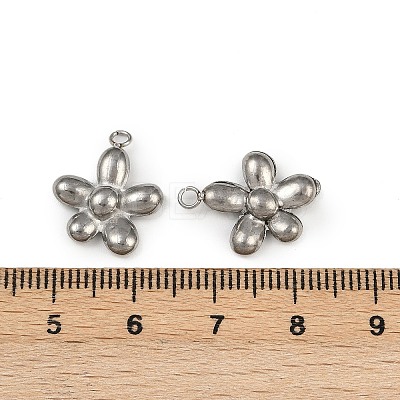 304 Stainless Steel Pendants STAS-I342-03P-1