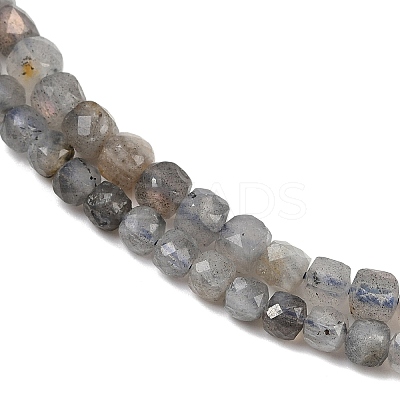 Natural Labradorite Beads Strands G-RM2025-C34-C-1