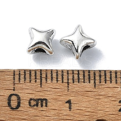Tibetan Style Alloy Beads TIBEB-F065-21AS-1