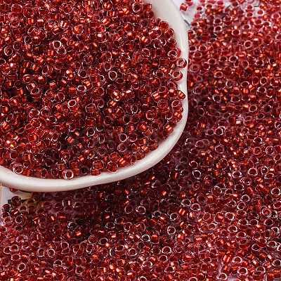 Glass Cylinder Beads SEED-L011-11B-09-1