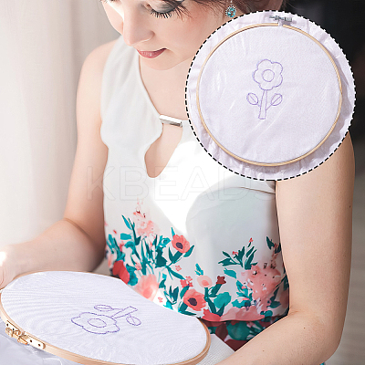 Plastic Stick and Stitch Embroidery DIY-WH0304-966-1