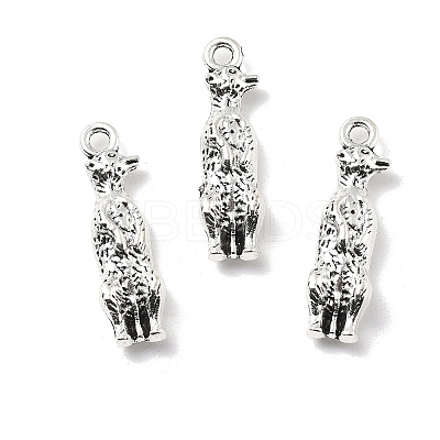 Tibetan Style Alloy Animals Pendants PALLOY-V007-01AS-02-1
