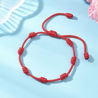 Adjustable Polyester Braided Bracelets for Women BJEW-JB13411-1