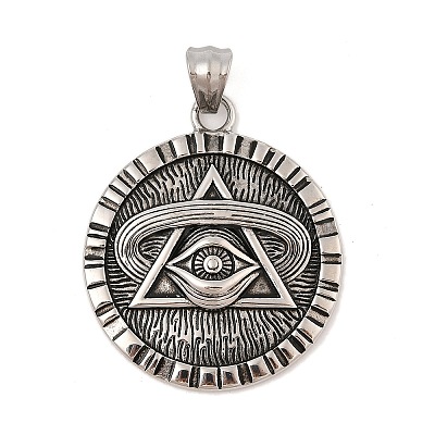 304 stainless Steel Pendants STAS-M083-01AS-1