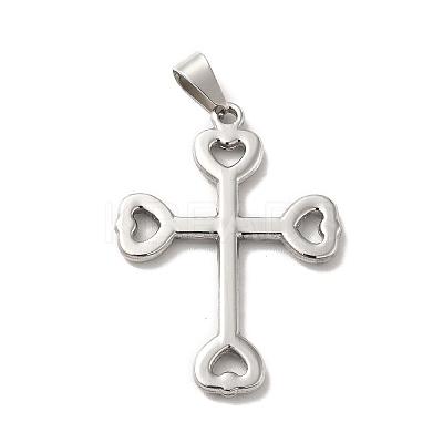 Non-Tarnish 304 Stainless Steel Pendants STAS-M311-04P-1