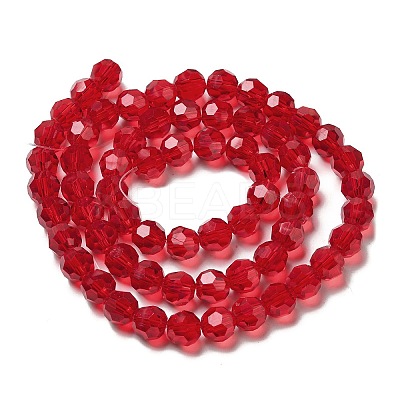 Transparent Glass Beads X-EGLA-A035-T8mm-D07-1