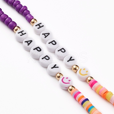 Rainbow Eyeglasses Chains AJEW-EH00315-1
