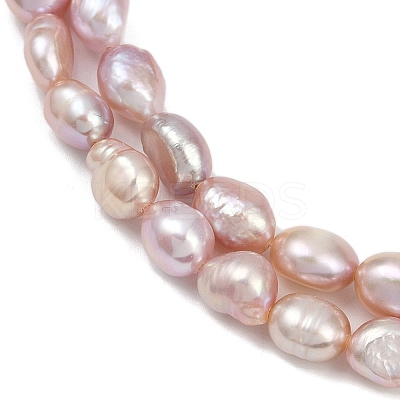 Natural Cultured Freshwater Pearl Beads Strands PEAR-P064-20J-05D-1