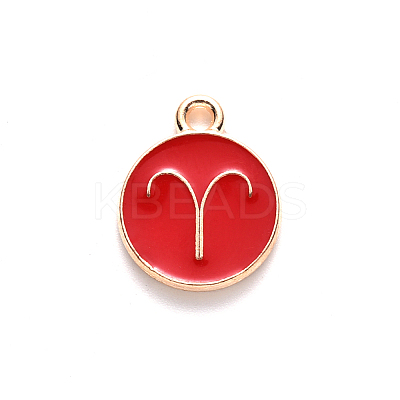 Alloy Enamel Pendants LS-ENAM-S124-01A-07A-1