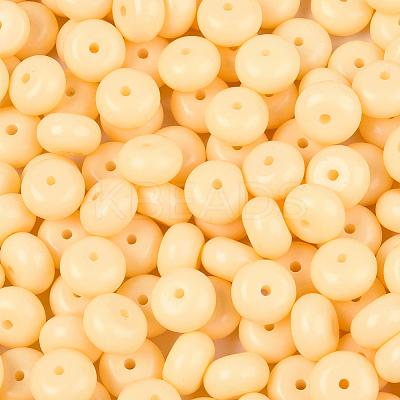 200Pcs Opaque Baking Paint Glass Seed Beads SEED-PA0001-01D-1