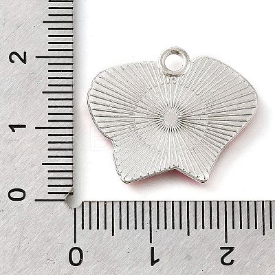 Breast Cancer Pink Awareness Ribbon Theme Alloy Enamel Pendants ENAM-C026-01J-S-1