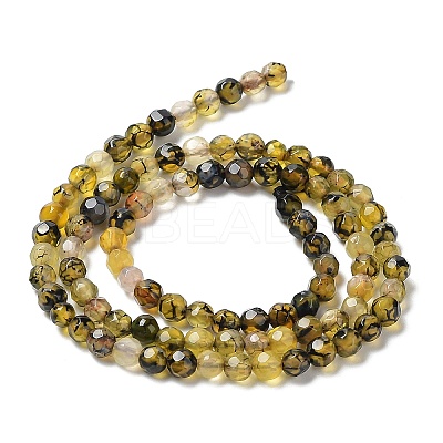 Natural Agate Beads Strands X-G-Q1000-02C-1