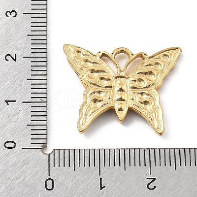 304 Stainless Steel Rhinestone Pendants STAS-D300-01G-11-1