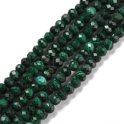 Natural Malachite Beads Strands LS-G-E194-08-1