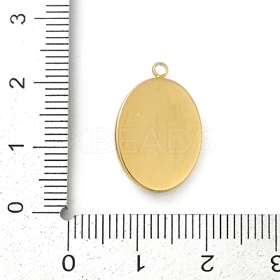 Ocean Theme 304 Stainless Steel Enamel Pendants STAS-Q352-03G-C-1