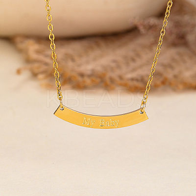 201 Stainless Steel Pendant Nacklaces AQ4914-4-1