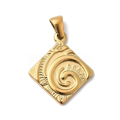 304 Stainless Steel Pendants STAS-B094-22G-1