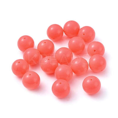 Fluorescence Chunky Acrylic Beads MACR-R517-20mm-08-1
