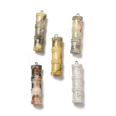 Natural Crackle Agate Pendants G-I340-A19-1