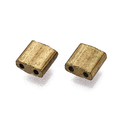 Electroplate Opaque Glass Seed Beads SEED-S023-20C-02-1
