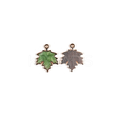 Thanksgiving Theme Alloy Enamel Pendants THXG-PW0001-021H-1