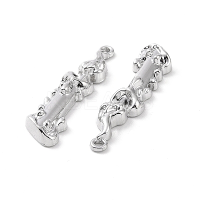 Rack Plating Alloy Pendants PALLOY-D007-69P-1